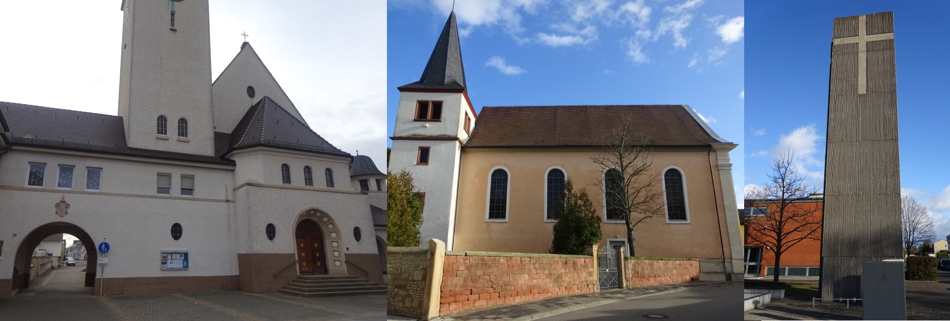 Kirchen der Gemeinden